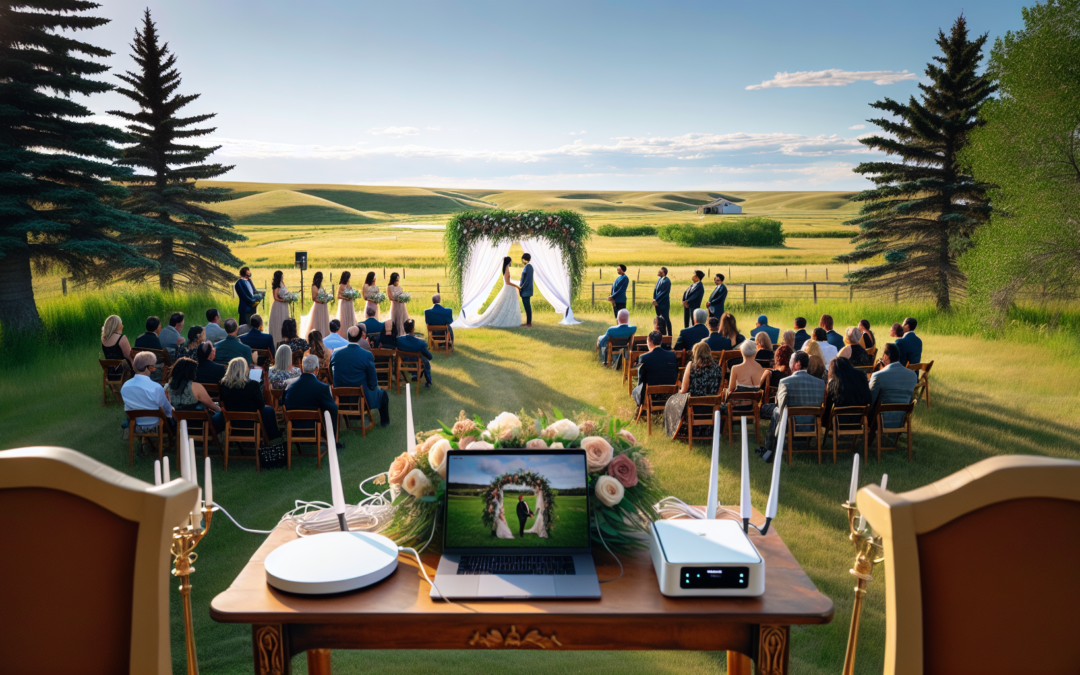 Say 'I Do' to Wi-Fi: Planning a Connected Outdoor Wedding in Saskatchewan